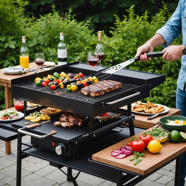 Guide Ultime pour Trouver la Parfaite Plancha Extérieure - Transformez vos Barbecues d'Été | Maison-Village.fr